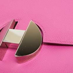 Hermes Magnolia Evercolor Leather Palladium Finish 2002 - 20 Bag