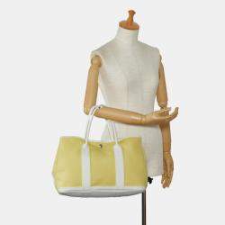 Hermes Yellow Toile Garden Party TPM