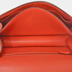 HERMES Constance 3 24 Rose Texas Vaux Epson Y stamped silver lacquer hardware shoulder bag