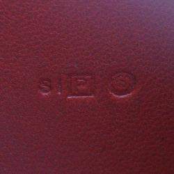 Pre Owned Hermes Red Togo Leather Dogon Wallet