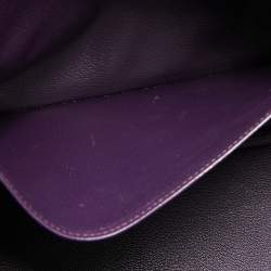 Hermes Amethyst Crocodile Porosus Palladium Finish Birkin 40 Bag