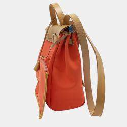 Pre Owned Hermes Multicolor New Zip Erbag Small Bag