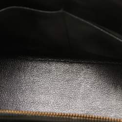 Pre Owned Hermes Noir Box Leather Gold Finish Kelly Sellier 32 Bag