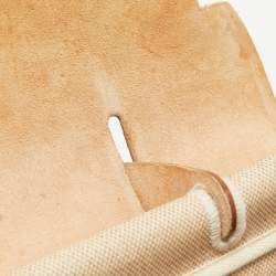 Hermes Natural Canvas and Leather 2-in-1 Herbag Backpack