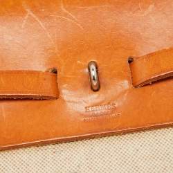Hermes Natural Canvas and Leather 2-in-1 Herbag Backpack