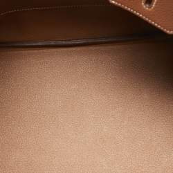 Hermes Gold Togo Leather Gold Finish Birkin 35 Bag