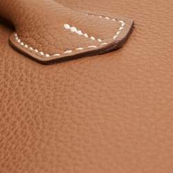 Hermes Gold Togo Leather Gold Finish Birkin 35 Bag