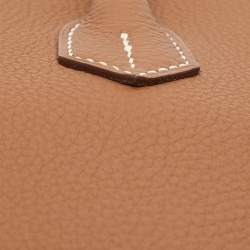 Hermes Gold Togo Leather Gold Finish Birkin 35 Bag