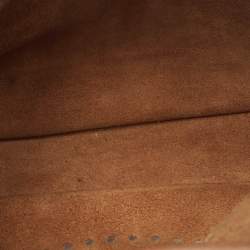 Pre Owned Hermes Gold Taurillon Clemence Leather Evelyne III PM Bag