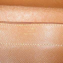 Hermes Brown Leather Epsom Sac à Dépêches 41 Briefcases Bag