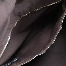 Hermes Brown Canvas Acapulco handbag bag