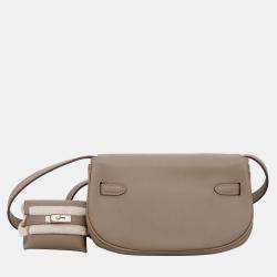 Hermes Brown Swift Leather Kelly Moove Bag