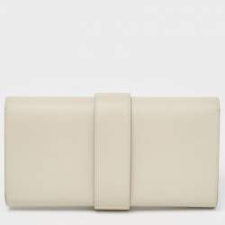 Hermès Gris Perle Swift Leather Medor Clutch 23