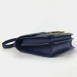 Hermes Blue Sapphire Epsom Constance 24 Bag