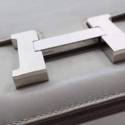 Hermes Elan Gris Perle Swift Constance Bag