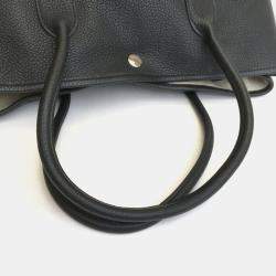 Hermes Black Negonda Garden Party 36 Handbag