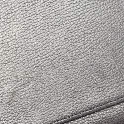 Hermes Noir Togo Leather Palladium Finish Kelly Retourne 35 Bag
