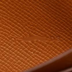 Hermes Gold Epsom Leather Kelly Longue Wallet
