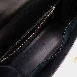 Hermes Black Box calf Kelly 32 Handbag