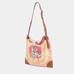 Hermes Multicolor Silky City PM Handbag