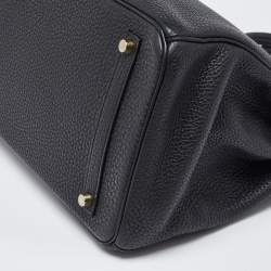 Hermès Black Togo Leather Gold Finish Birkin 35 Bag