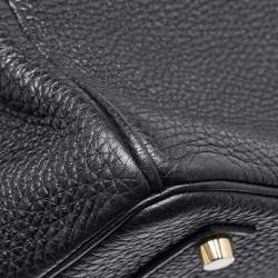 Hermès Black Togo Leather Gold Finish Birkin 35 Bag