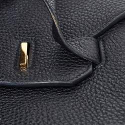 Hermès Black Togo Leather Gold Finish Birkin 35 Bag