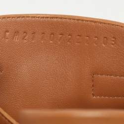 Hermes Tan Leather Candy Slide Sandals Size 36.5
