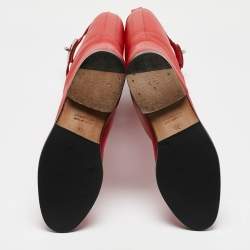 Hermes Red Leather Jumping Boots Size 39