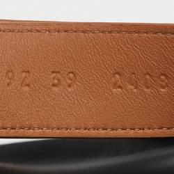 Pre Owned Hermès Brown Leather Chypre Sandals Size 39