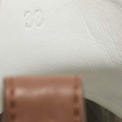 Hermes Dusty Pink Leather Happy Sneakers Size 38