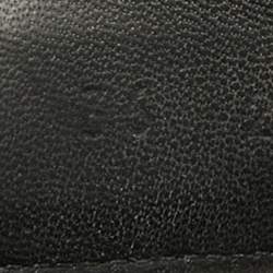 Hermes Black Leather Chypre Sandals Size 36