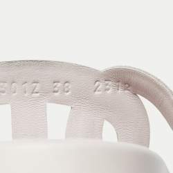 مملوكة مسبقًا Hermes Pink Suede Extra Sandals Size 38