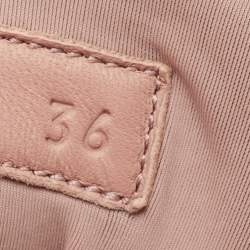 Pre Owned Hermes Two Tone Neoprene/Leather and Suede Miles Lace Up Sneakers Size 36