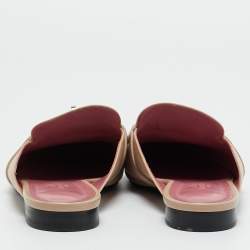 Pre Owned Hermes Beige Leather Oz Mule Sandals Size 39