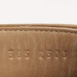 Pre Owned صندل شرب هيرمس جلد بني مقاس 36.5