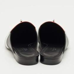 Pre Owned موقعات هيرمس أوز جلد ثلاثي الألوان مقاس 37