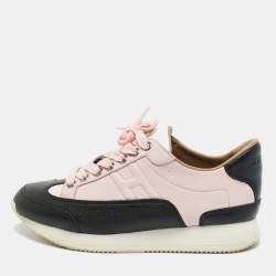 مملوكة مسبقًا حذاء رياضي هيرمس جلد متعدد الألوان للمسارات مق�اس 34.5