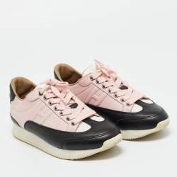 مملوكة مسبقًا حذاء رياضي هيرمس جلد متعدد الألوان للمسارات مقاس 34.5