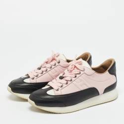 مملوكة مسبقًا حذاء رياضي هيرمس جلد متعدد الألوان للمسارات مقاس 34.5