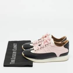 مملوكة مسبقًا حذاء رياضي هيرمس جلد متعدد الألوان للمسارات مقاس 34.5