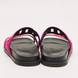 Pre Owned صندل هيرمس إكسترا جلد بني مقاس 37