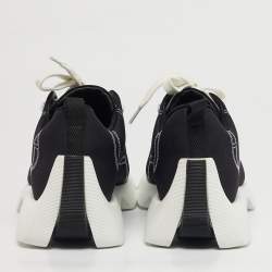 مملوكة مسبقًا حذاء رياضي هيرمس Envol كانفاس وجلد سويدي أسود منخفض من أعلى مقاس 39