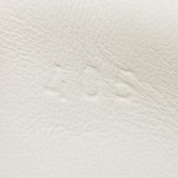 مملوكة مسبقًا Hermes Bouncing Size 40.5 White/Light Grey Knit Fabric and Suede Sneakers