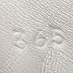 Pre Owned Hermes Day Size 36.5 White Leather Low Top Sneakers