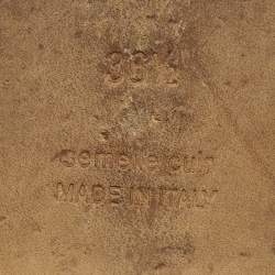 مملوكة مسبقًا صندل سلايد هيرمس أوران فلات جلد أبيض مقاس 39