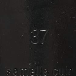 مملوكة مسبقًا Hermes Oasis Size 37 Brown Leather Slide Sandals