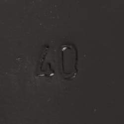 مملوكة مسبقًا Hermes Oasis Size 40 Burgundy Suede Slide Sandals