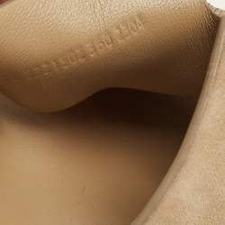 مملوكة مسبقًا Hermes Eze Size 36 Beige Suede Wedge Sandals