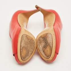 مملوكة مسبقًا حذاء هيرميس جيجي جلد كريمي/بني مقاس 36.5